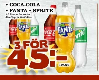 Prisma Mat Coca-cola • fanta • sprite erbjuda