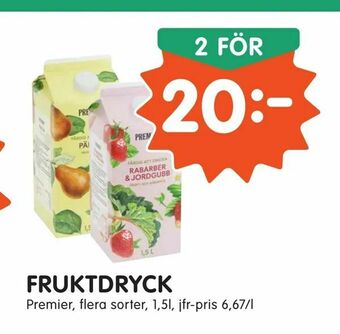 Tempo Fruktdryck erbjuda