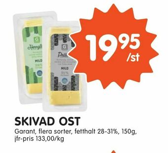 Tempo Skivad ost erbjuda