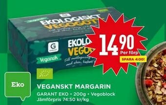 Willys Veganskt margarin erbjuda