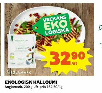 Coop Ekologisk halloumi erbjuda