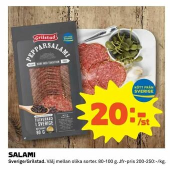 Coop Extra Salami erbjuda