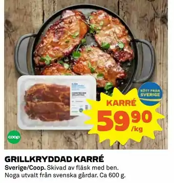 Grillkryddad karré