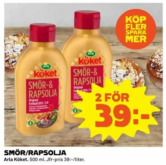 Coop Extra Smör/rapsolja erbjuda