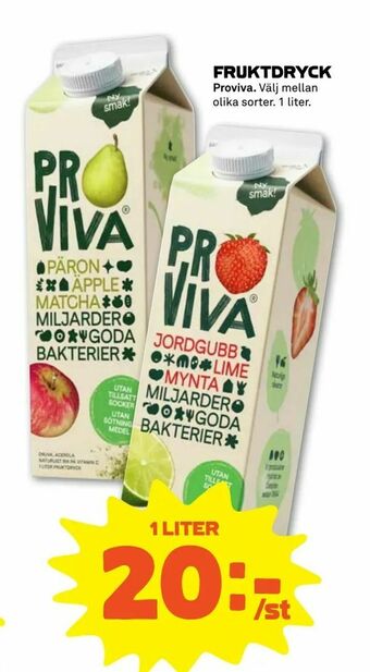 Coop Forum Fruktdryck erbjuda
