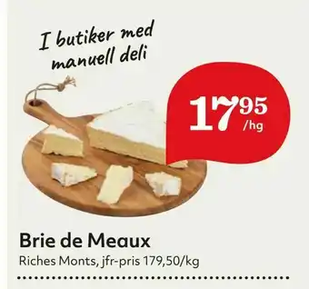 Hemköp Brie de Meaux erbjuda