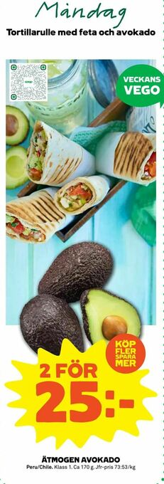 Stora Coop Ätmogen avokado erbjuda