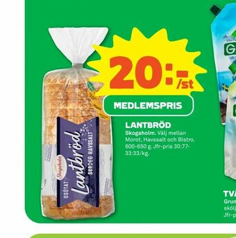 Stora Coop Lantbröd erbjuda