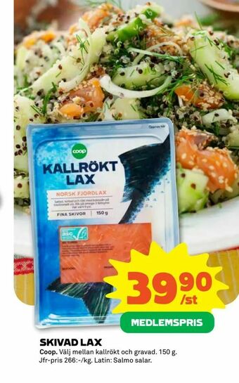 Stora Coop Skivad lax erbjuda