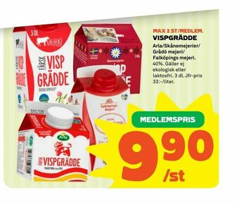 Coop Vispgrädde erbjuda