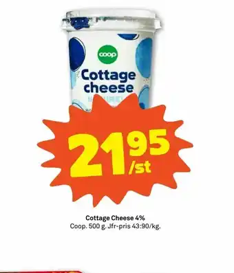 Coop Forum Cottage Cheese 4% erbjuda