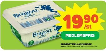 Coop Forum Bregott mellan/mindre erbjuda