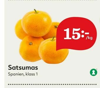 Hemköp Satsumas erbjuda