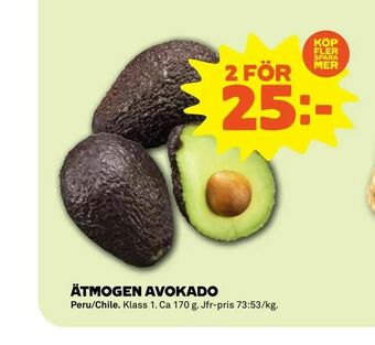 Stora Coop Ätmogen avokado erbjuda
