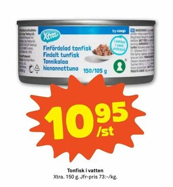 Stora Coop Tonfisk i vatten erbjuda