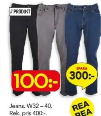 Bo Ohlsson Jeans. W32-40 erbjuda