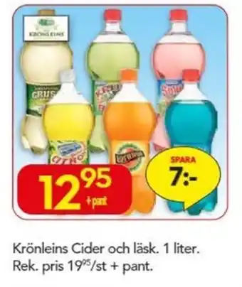Bo Ohlsson Krönleins Cider och läsk erbjuda