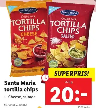 Lidl Santa Maria Tortilla Chips 475 g erbjuda