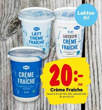 City Gross Crème Fraîche erbjuda