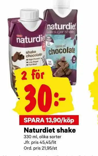 Naturdiet shake