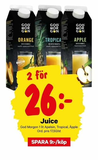City Gross Juice erbjuda