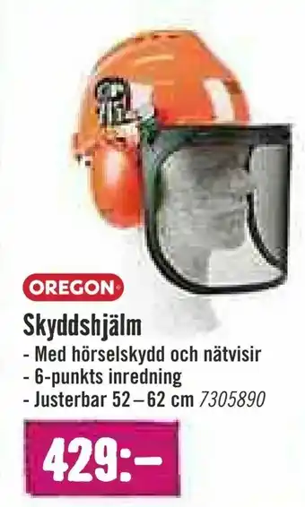 Skyddshjälm