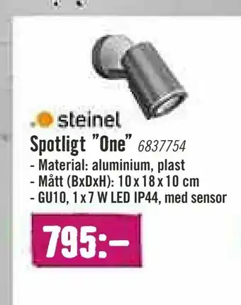 Hornbach Spotlight "One" erbjuda