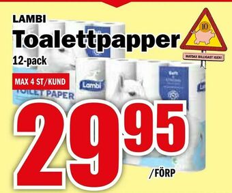 Matdax Toalettpapper erbjuda