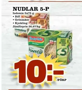 Matdax Nudlar 5-p erbjuda