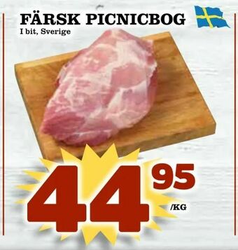 Matdax Färsk picnicbog erbjuda