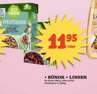 Matdax Bönor • linser erbjuda