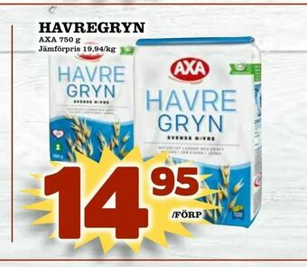 Matdax Havregryn erbjuda