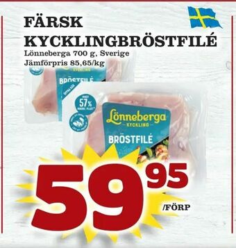 Matdax Färsk kycklingbröstfilé erbjuda