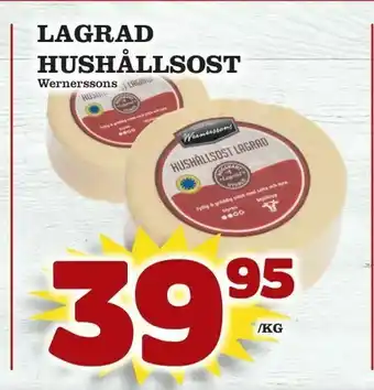 Lagrad hushållsost
