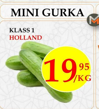 Matmixen Mini gurka erbjuda