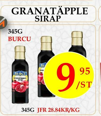 Matmixen Granatäpple sirap erbjuda