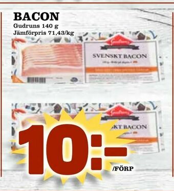 Matvärlden Tensta Bacon erbjuda