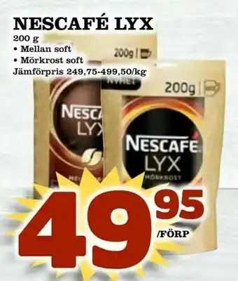 Nescafé lyx