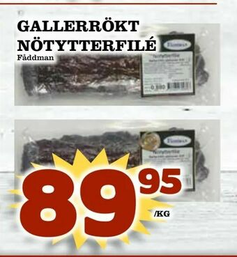 Matvärlden Tensta Gallerrökt nötytterfilé erbjuda