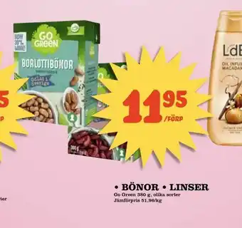 Matvärlden Tensta Bönor • linser erbjuda