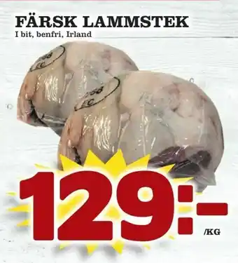 Matvärlden Tensta Färsk lammstek erbjuda