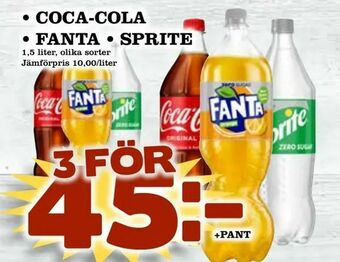 Matvärlden Tensta Coca-cola • fanta • sprite erbjuda