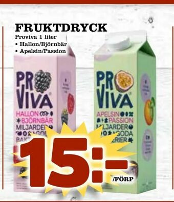 Matvärlden Tensta Fruktdryck erbjuda