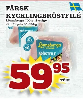 Matvärlden Tensta Färsk kycklingbröstfilé erbjuda