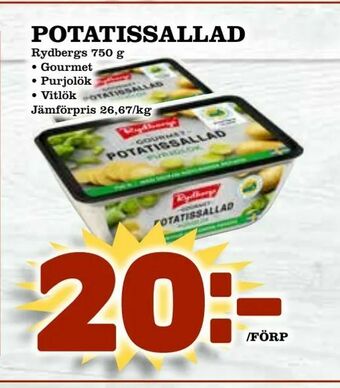 Matvärlden Tensta Potatissallad erbjuda