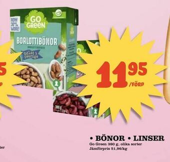 Nya Pulsen Bönor • linser erbjuda