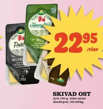 Nya Pulsen Skivad ost erbjuda