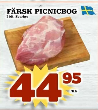 Nya Pulsen Färsk picnicbog erbjuda