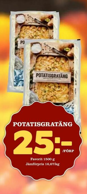 Nya Pulsen Potatisgratäng erbjuda
