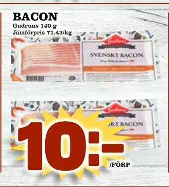 Nya Pulsen Bacon erbjuda